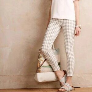 Paige Verdugo Gingham Ankle Jeans US 29